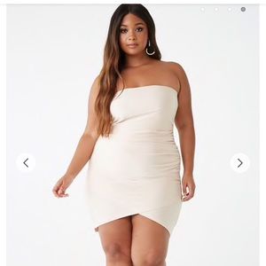 Forever 21 Strapless bodycon dress